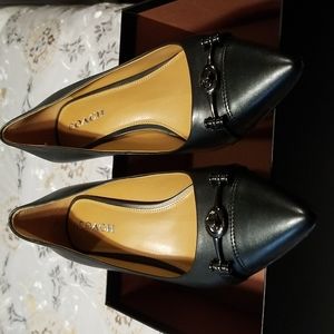 Coach kitten heel pumps